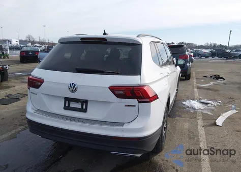 2021 Volkswagen Tiguan 2.0T S from USA, damaged, VIN 3VV0B7AX2MM007292